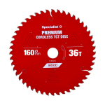 SPECIALIST+ pjovimo diskas Cordless 160x36Tx20mm