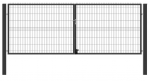 Vartai su dviem stulpais 1730x3000 mm (Ral7016)