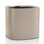 Vazonas su savaiminio drėkinimo sistema LECHUZA Pila Color, sand brown 15907