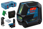 Kombinuotas lazeris Bosch GCL 2-50 G PROFESSIONAL 0601066M02, lagamine su 4 X baterijomis (AA), sukamuoju laikikliu RM 10