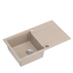 Įmontuojama plautuvė Quadron EVAN 111, HCQE8650U2_BS_P2O, pearl beige