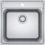 Virtuvės plautuvė Franke Bell BCX 610-51, 101.0622.893