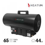 Dujinis &scaron;ildytuvas su termostatu Heatum H65AT-BLAZE 65kW