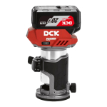 Akumuliatorinė be&scaron;epetėlinė freza 20V MAX, KDMP6Z, DCK ( be baterijos ir įkroviklio)