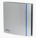 Ventiliatorius SOLER&PALAU SILENT-100 CHZ SILVER DESIGN, su drėgmės jutikliu ir taimeriu, 5210602800