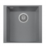 Virtuvės plautuvė Plados ON4110ST-42, montuojama po stalvir&scaron;iu, titano spalvos