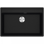 Granitinė plautuvė Franke MARIS MRG 210-72 A 135.0682.965, juoda (ekscentrinis ventilis)