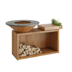 Lauko grilis OFYR ISLAND 100-100 Teak Wood