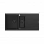 Plautuvė Quadron EVAN 156, HQE510050U7_BLM_P2O, anglies juoda