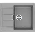 Plautuvė Franke Sirius S2D 611-62, 143.0616.345, urban grey