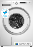Skalbimo ma&scaron;ina Asko W1084W.AU, 8 kg, su plieniniu sandarikliu