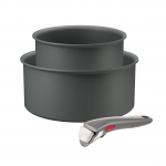 Puodų rinkinys + nuimama rankena Tefal Ingenio Halo, L8019453, 16/20 cm