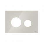 Stiklinis nuleidimo klavi&scaron;ų pavir&scaron;ius TECEloop 9240617, &scaron;viesiai smėlinės spalvos