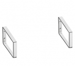 Praustuvo laikikliai Ravak CLASSIC MINI B14000100P (2 vnt.)