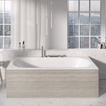 Priekinė apdailos plok&scaron;tė Ravak 180, X000001107, satino mediena