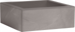 Nicoli 40x40x15cm vazonas Minos 40 pelenų spalvos