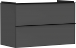 Spintelės korpusas Hansgrohe Xelu Q 54032670, matinė pilka, rankenos apdaila matinė juoda