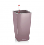 Vazonas su savaiminio drėkinimo sistema LECHUZA MINI CUBI, 18118, pastelinė violetinė blizgi