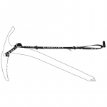 Dirželis ledkirčiui Grivel Long Leash Evo