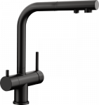 Mai&scaron;ytuvas su geriamo vandens dispenseriu Blanco FONTAS-S II Filter 526672, juodas matinis (su i&scaron;traukiama žarna)