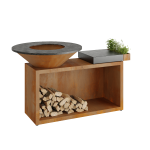 Lauko grilis OFYR ISLAND 100-100 Ceramic Dark Grey