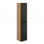 Ūkinė spintelė Comad Ocean Black 80-02-2D, juoda