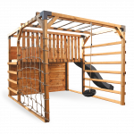 Medinė vaikų žaidimų aik&scaron;telė HATIS &bdquo;Kubu&ldquo;