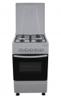 Dujinė viryklė su dujinė orkaite Schlosser FS4402MXZW, 50 l