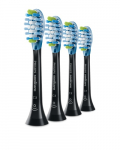 Philips Sonicare C3 Premium Plaque Defence HX9044/88 Sonic Dantų &scaron;epetėlio galvutės, Juoda