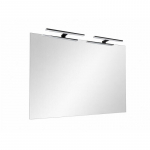Veidrodis su LED &scaron;viestuvais Aourow2 Black 120x80