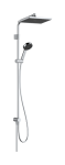 Du&scaron;o komplektas Hansgrohe Activera Q Showerpipe 290/180 1jet EcoSmart Reno, 28757000, chrome