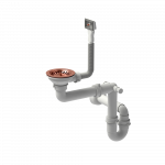 Rankinis metalinių plautuvių sifonas Quadron 12SR3-P1A-PC1, vario