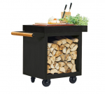 Stalas su ratukais Ofyr Black 65 PRO Dark Grey Ceramic, MP-B-65-PRO-CD
