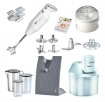 Blenderis Bamix M200 BAKING baltas