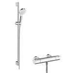 Du&scaron;o sistema su termostatiniu mai&scaron;ytuvu Hansgrohe Crometta Ecostat 1001 CL Combi 0,90m, 27813400