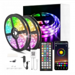 I&scaron;mani 5050 RGB LED Juosta 10 m su Bluetooth funkcija