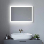 Veidrodis su LED ap&scaron;vietimu AQUABATOS Echos LM0575A 70x50