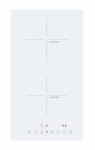 Įmontuojama indukcinė domino kaitlentė Schlosser BT352-3WH (PURE WHITE), 30cm