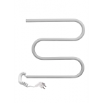 Elektrinis rank&scaron;luosčių džiovintuvas Navin Coil 500*500, baltas, 12-000100-5050, (laidas kairėje)