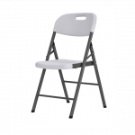 Sulankstoma kėdė plastikinė Premium Balta
