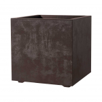 Vazonas "Granitas" su vandens rezervuaru ir ratukais, 49 cm