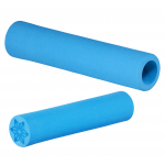 SUPACAZ Supalite Grip - Neon Blue vairo rankenelės