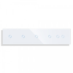 Penkiavietis sensorinis jungiklio dangtelis Feelspot, baltas