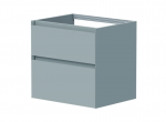 Spintelė po praustuvu Kame LOFT, BU/6-3DR/D35-LFT, 60 cm, Akmens mėlyna