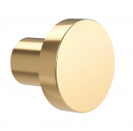 Baldinė rankenėlė Kame H20/30BR, 30 mm, &Scaron;lifuotas žalvaris