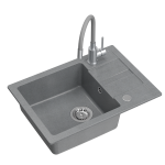 Plautuvės komplektas Quadron HCQS6244SZK_EX, pilka