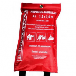 Audeklas Reinold Max, 100 cm x 120 cm, raudona