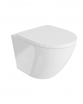Pakabinamas klozetas Lavita Sofi Rimless su lėtaeigiu dangčiu