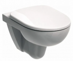Pakabinamas unitazas Geberit Selnova su lėtai nusileidžiančiu dangčiu, 501.045.00.7 + 500.333.01.1