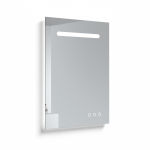 Veidrodis KAME SMART, su LED ap&scaron;vietimu, USB jungtis, bluetooth, 60 cm, MR-R04/60-80/TECH